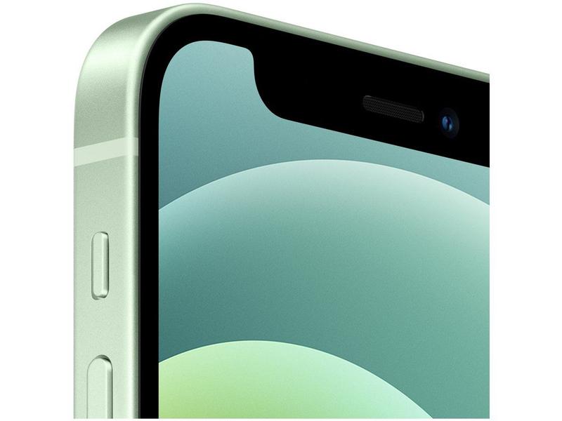 iPhone 12 Mini Apple 256GB Verde 5,4” - Câm. Dupla 12MP iOS